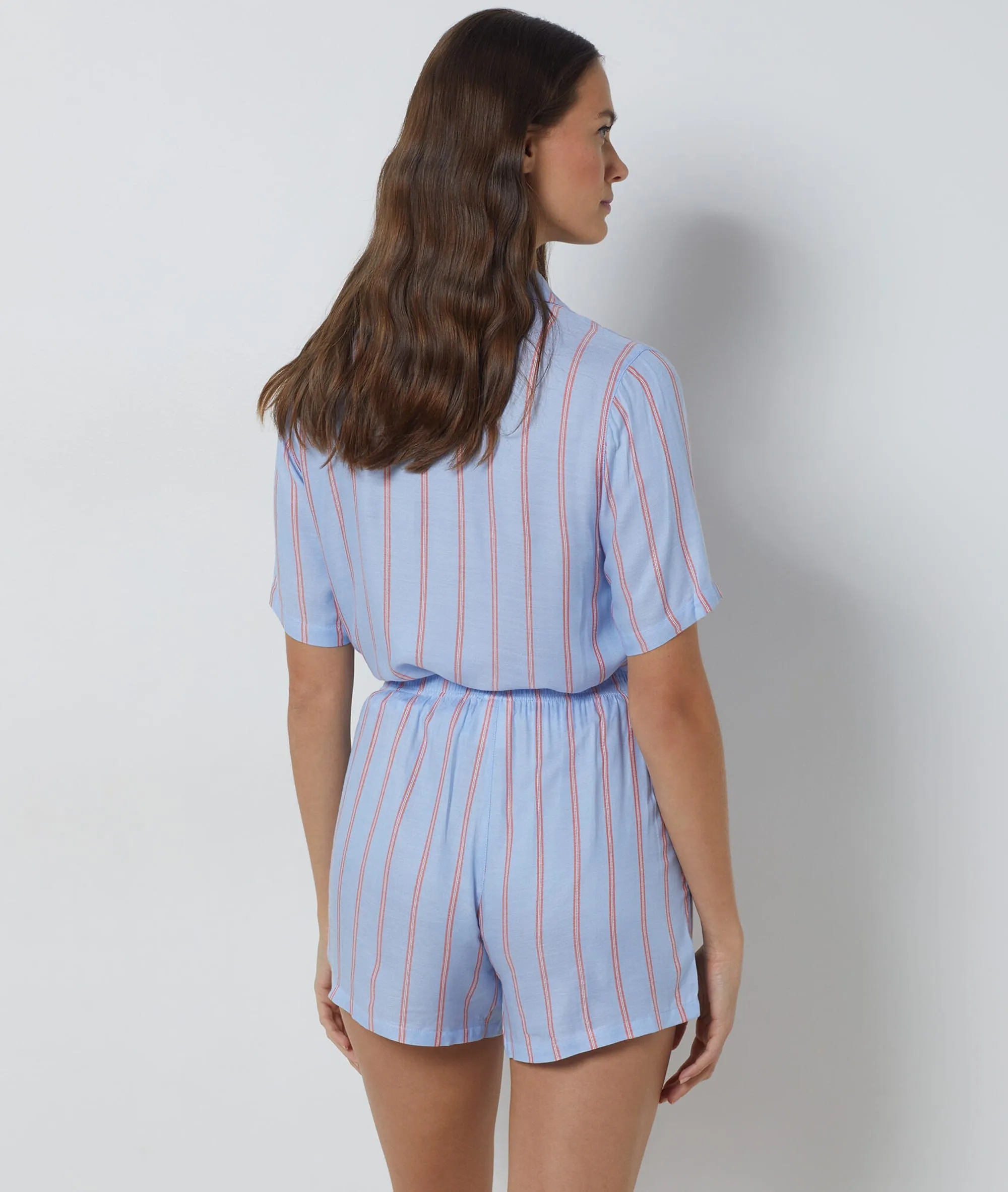 PANTALóN PIJAMA ESTAMPADO DE RAYAS SOFFIA OXYGENE  ETAM