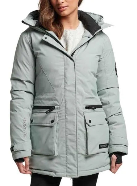 Parka Superdry City Azul para Mujer