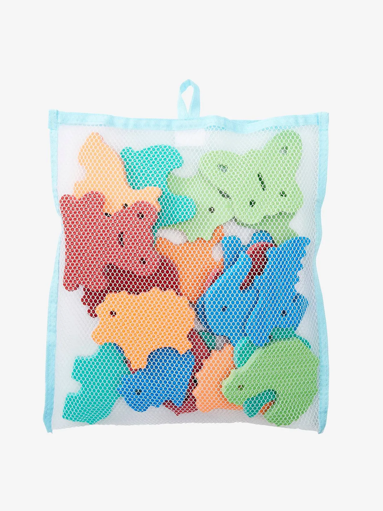 Pegatinas para baño de espuma + red de baño