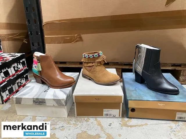 PEPE JEANS BOTAS Y ZAPATOS OUTLET, CAJA, NUEVO