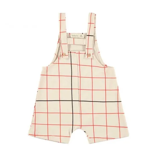 Peto bebé Babyclic estampado cuadros