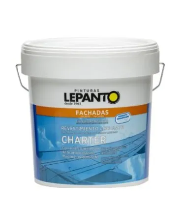 PINTURA PLáSTICA PROFESIONAL PARA FACHADAS LEPANTO CHARTER  VERDE BASE MATE 750ML
