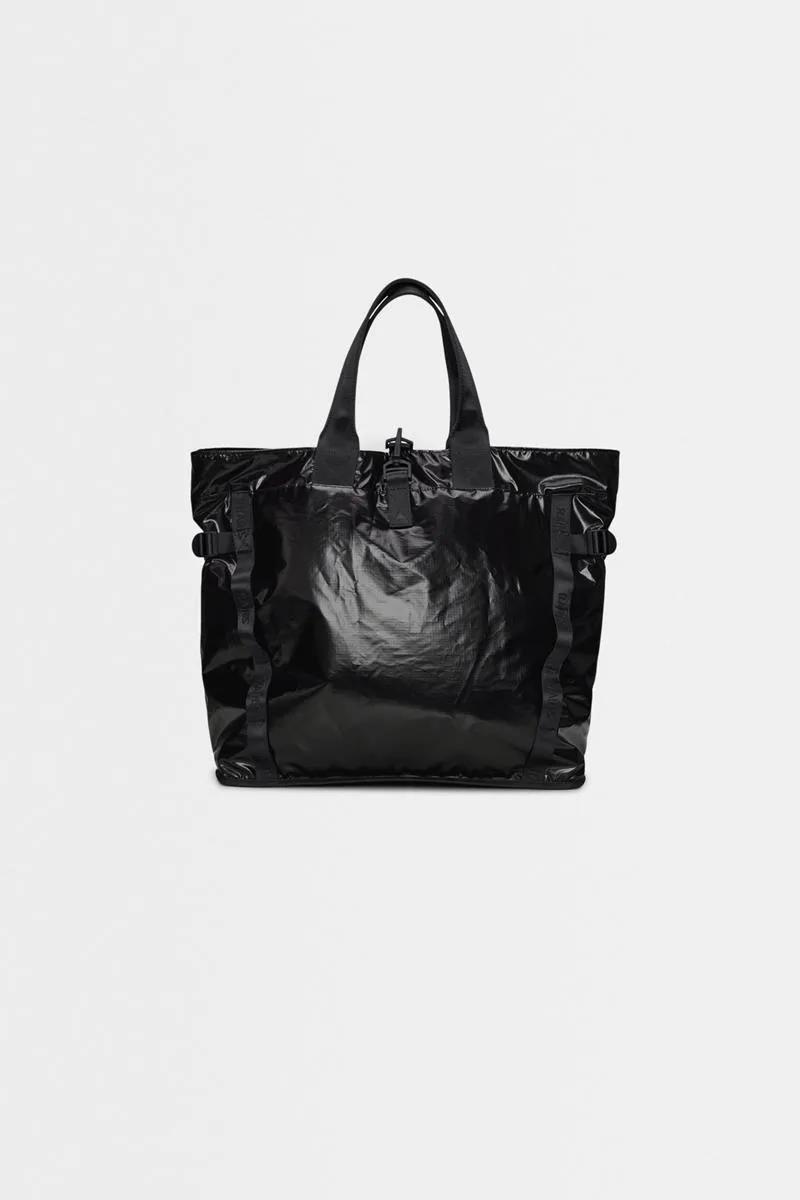 RAINS BOLSO SIBU SHOPPER BAG NEGRO