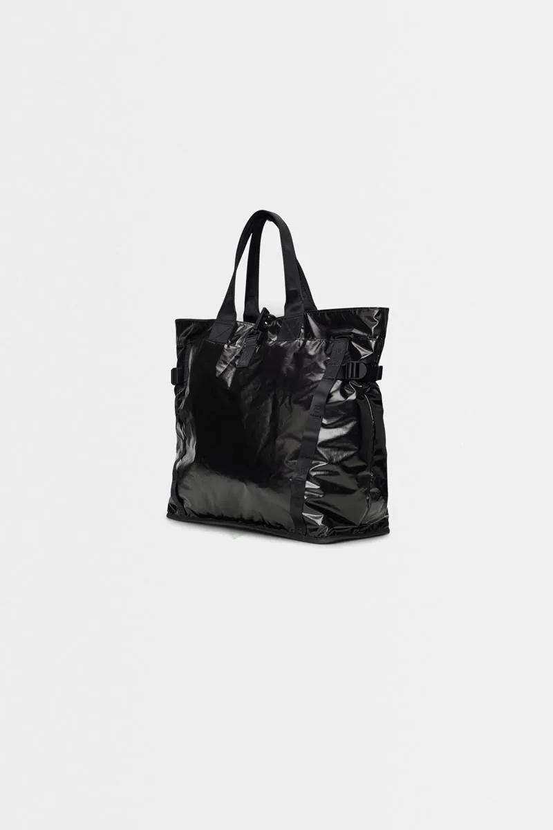 RAINS BOLSO SIBU SHOPPER BAG NEGRO