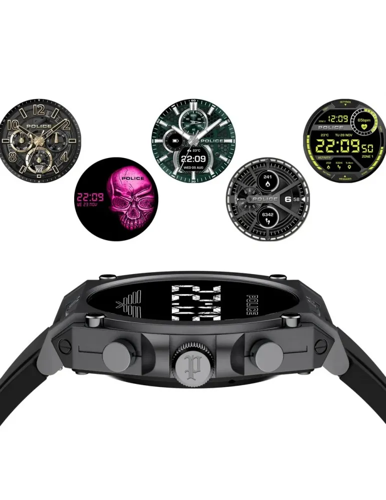 Reloj Smartwatch Police Hombre MyAvatar Negro