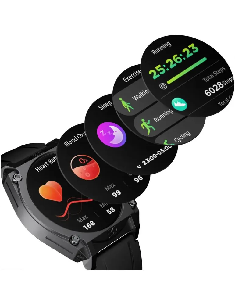 Reloj Smartwatch Police Hombre MyAvatar Negro