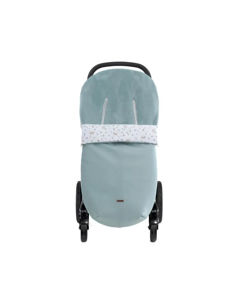 SACO SILLA BAMBI EN POLIPIEL INT.PELO MENTA UZTURRE