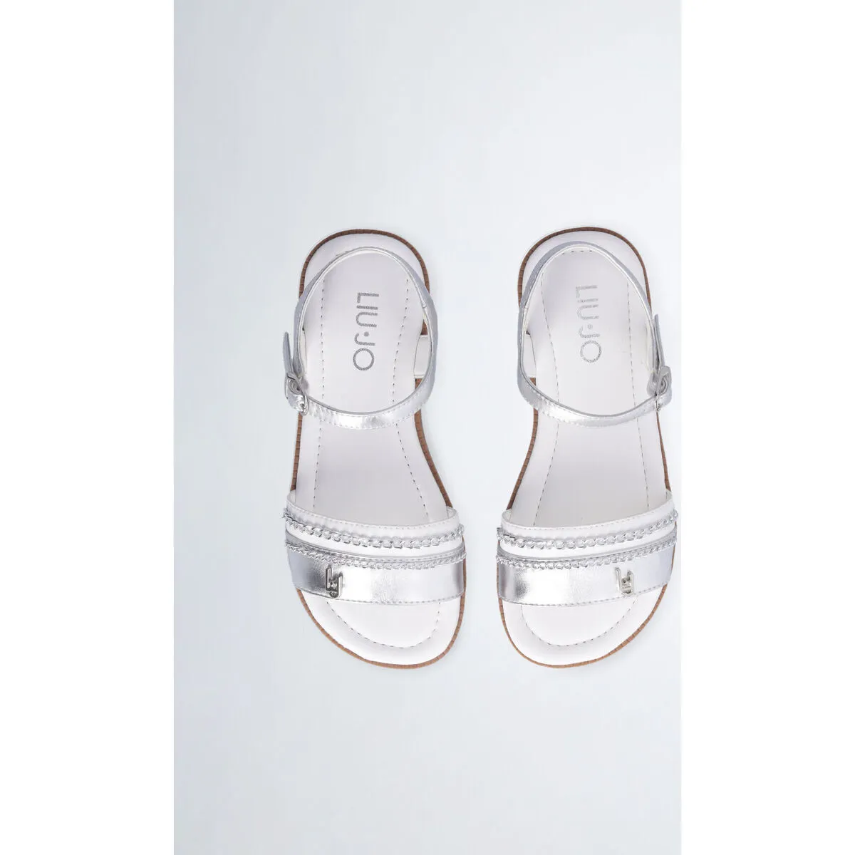 Sandalias con cadenas para niña
