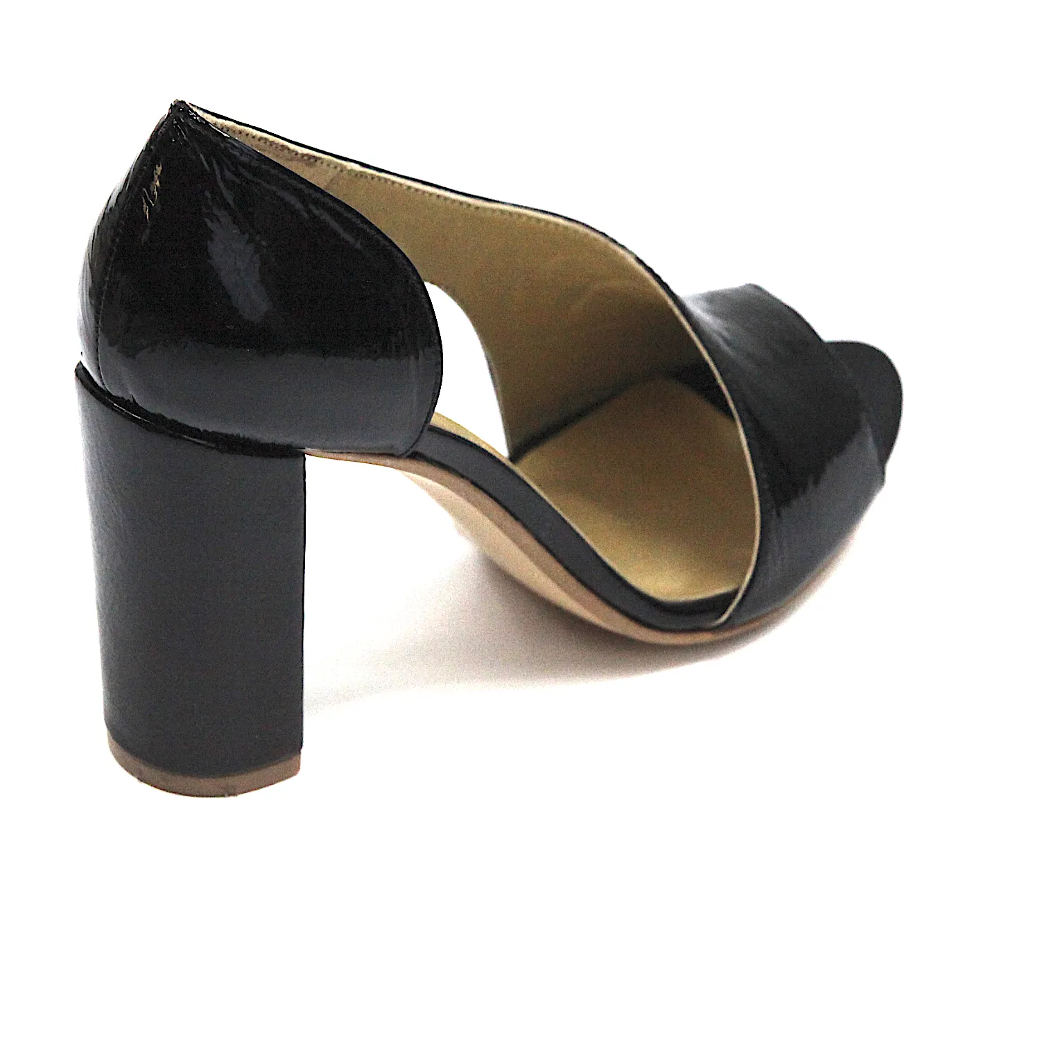 Sandalias mujer tacon negro by zolibo