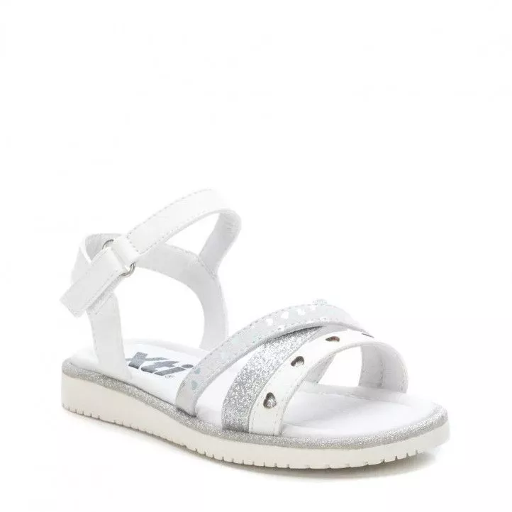sandalias Xti con acabado metalizado