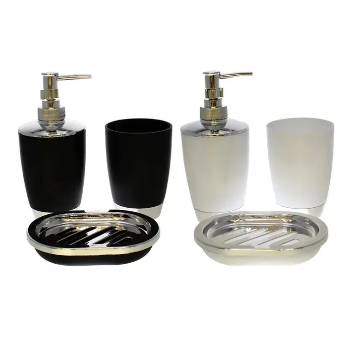 Set de 3 accesorios para baño