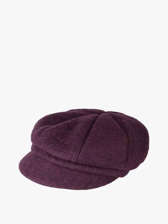 Solada Gorro boina de lana para mujer