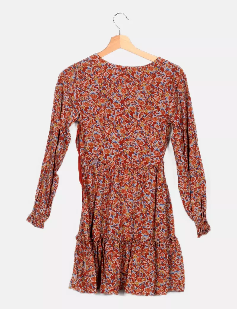 Springfield Vestido multicolor estampado floral