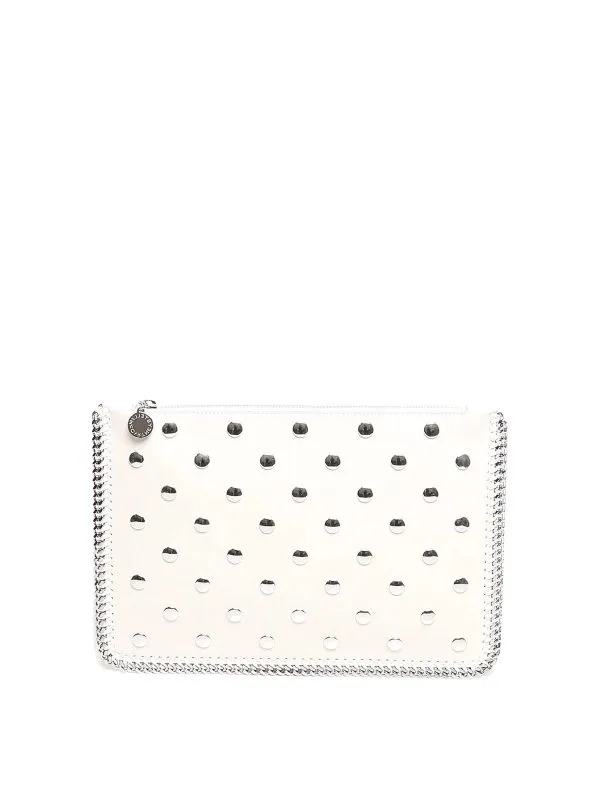 STELLA MCCARTNEY BOLSO CLUTCH  BLANCO