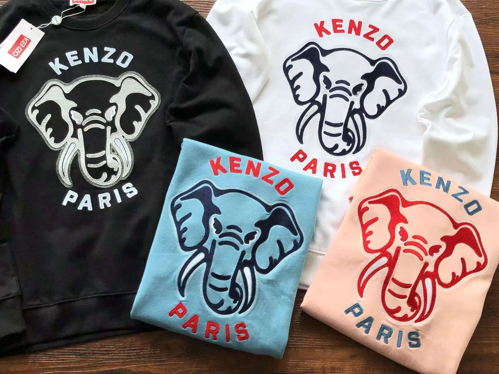 Sudadera sin Capucha Kenzo Paris 891931