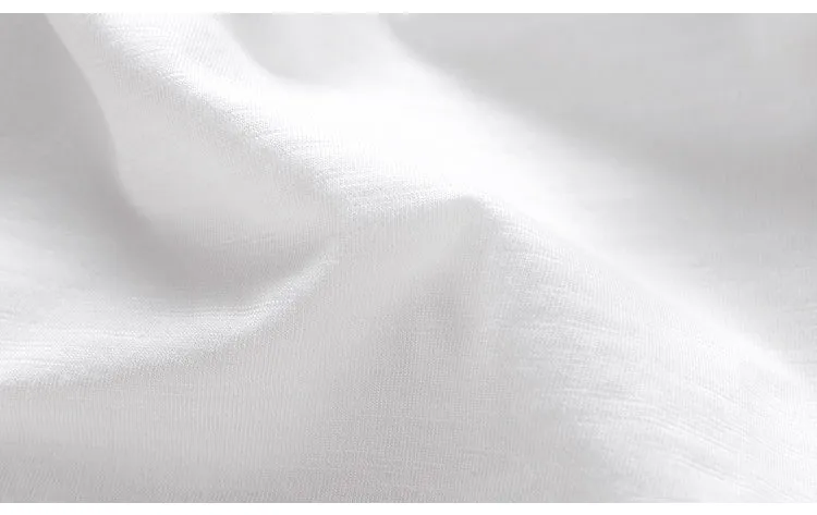 TSHIRT DE LINO PARA HOMBRE CON ESTAMPADO DE RAMA