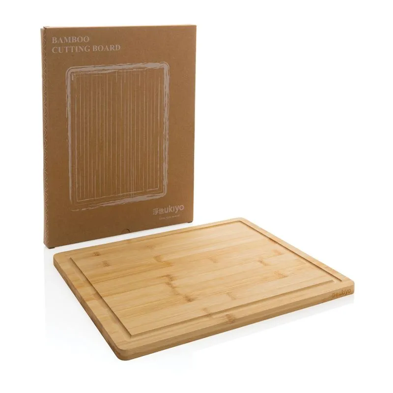 Tabla de cortar Ukiyo de bambú