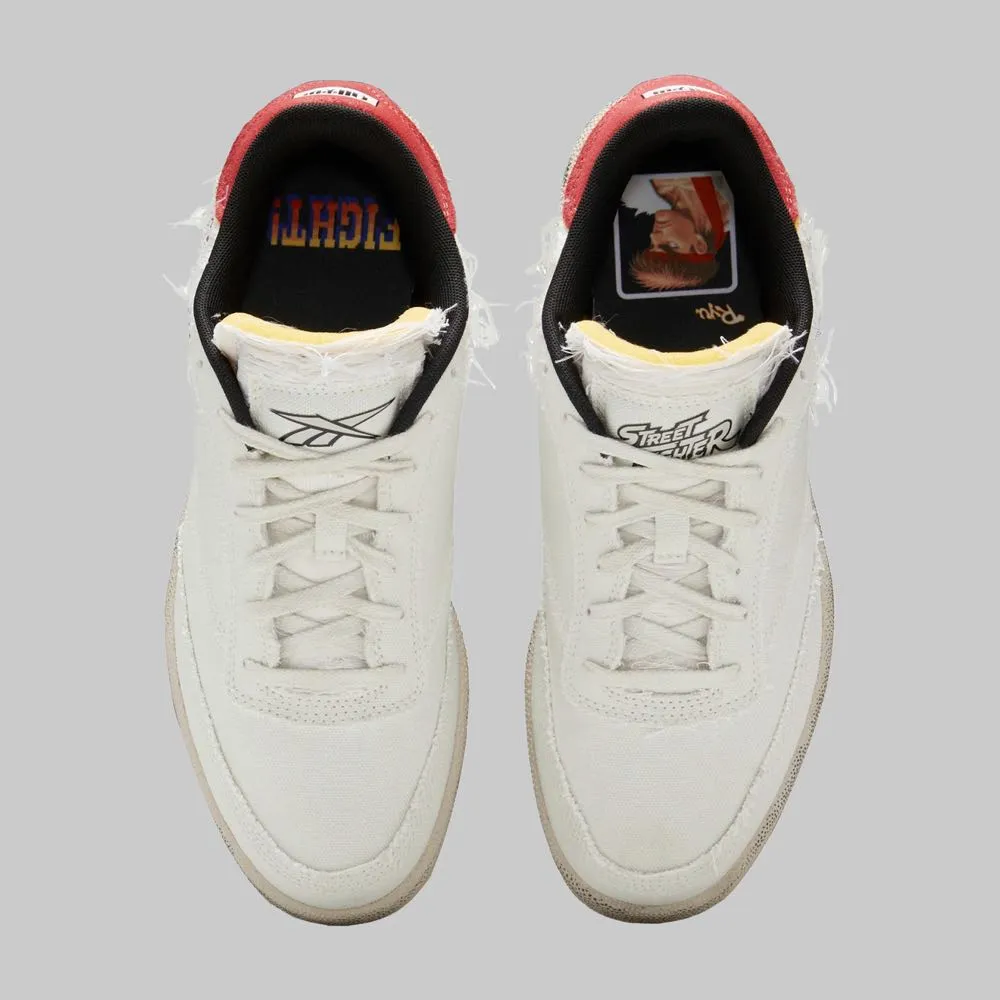 Tenis Reebok Club C 85 Street Fighter Hombre