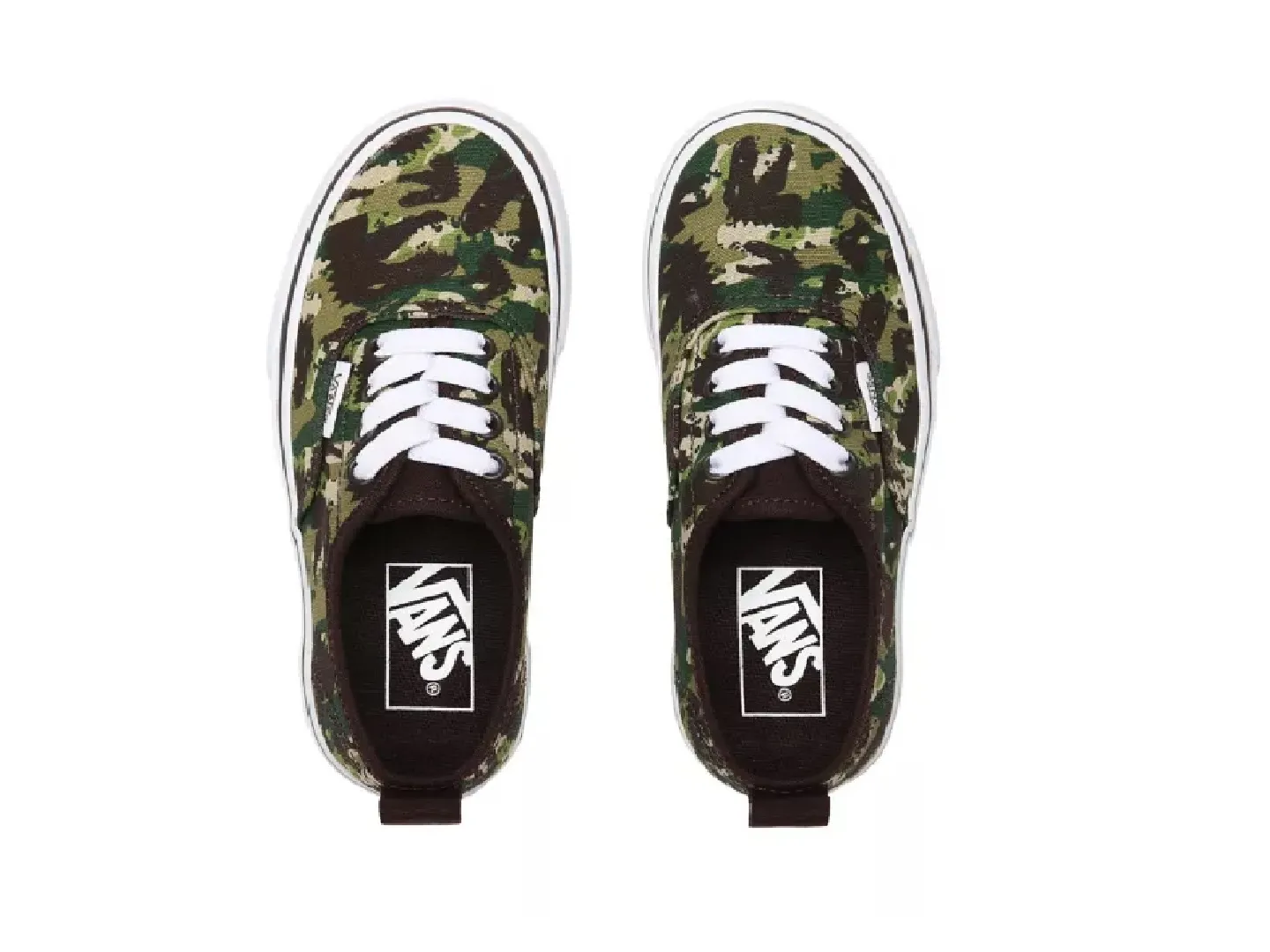 Tenis Vans Authentic Elastic Lace Para Niño