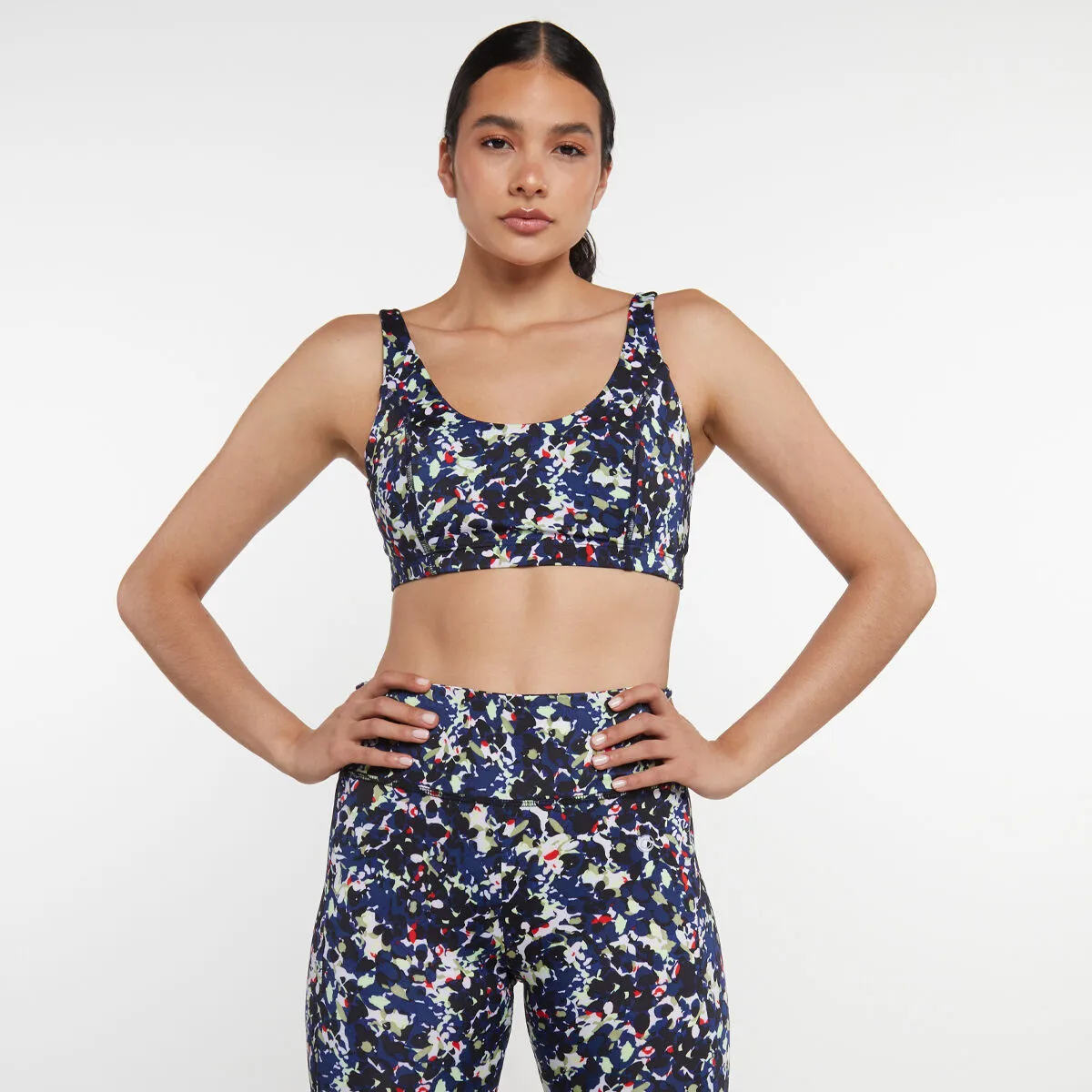 Top Con Escote Y Estampado Para Mujer