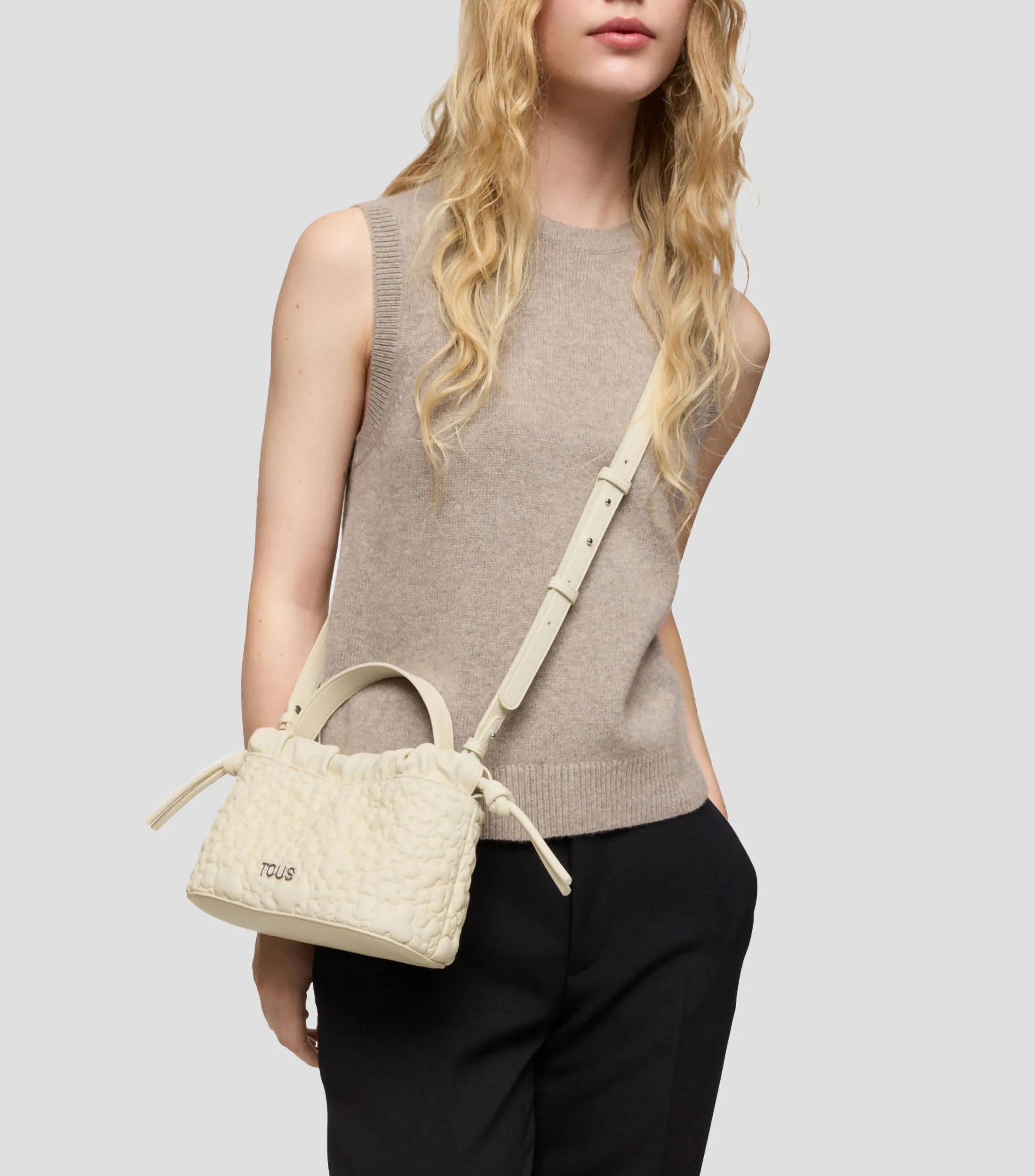 Tous Bolso Crossbody Puffy Bear Mujer