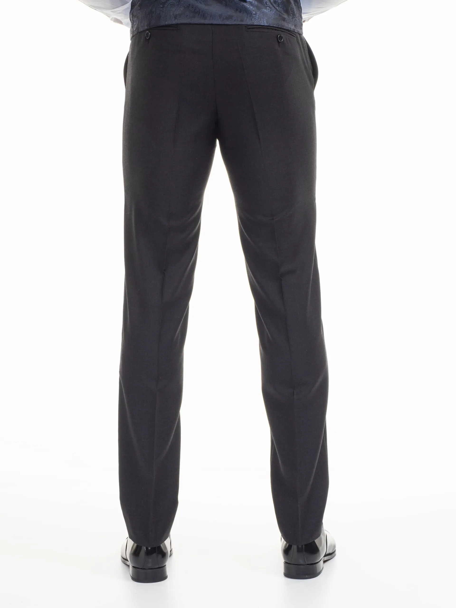TRAJE CLÁSICO LANA SUPER 130´S GRIS MARENGO