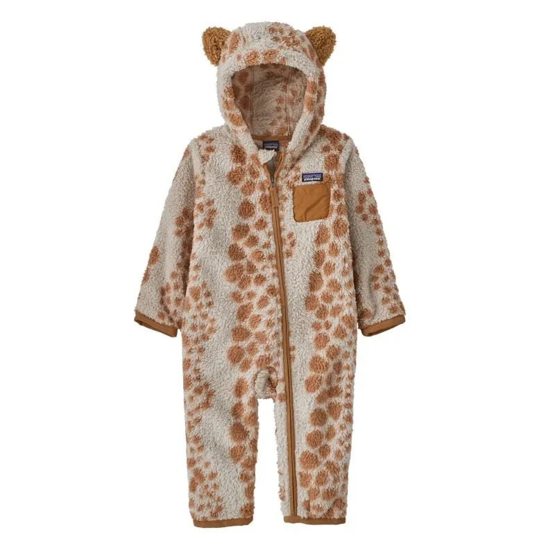 Traje polar bebé Patagonia Baby Furry Friends Bunting (Venado: Shroom Taupe)
