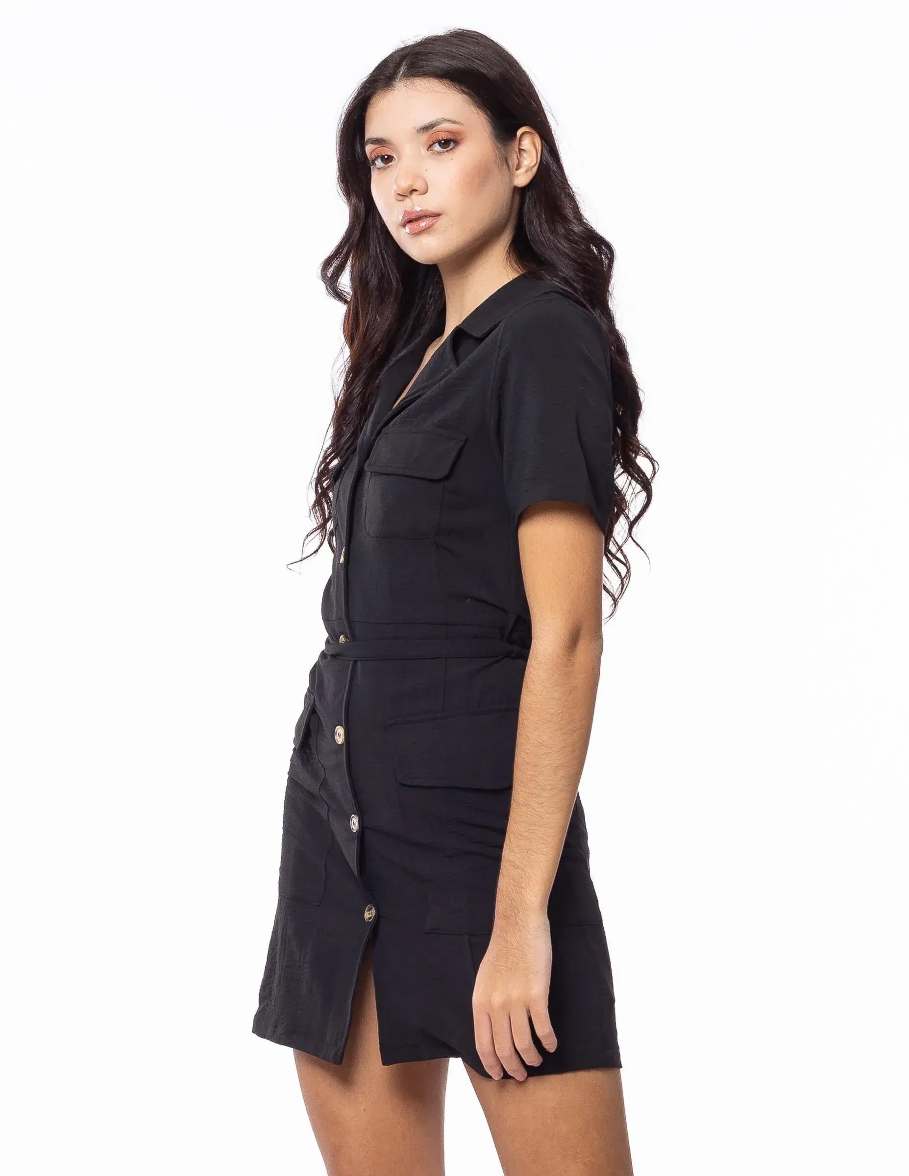 Vestido con botones