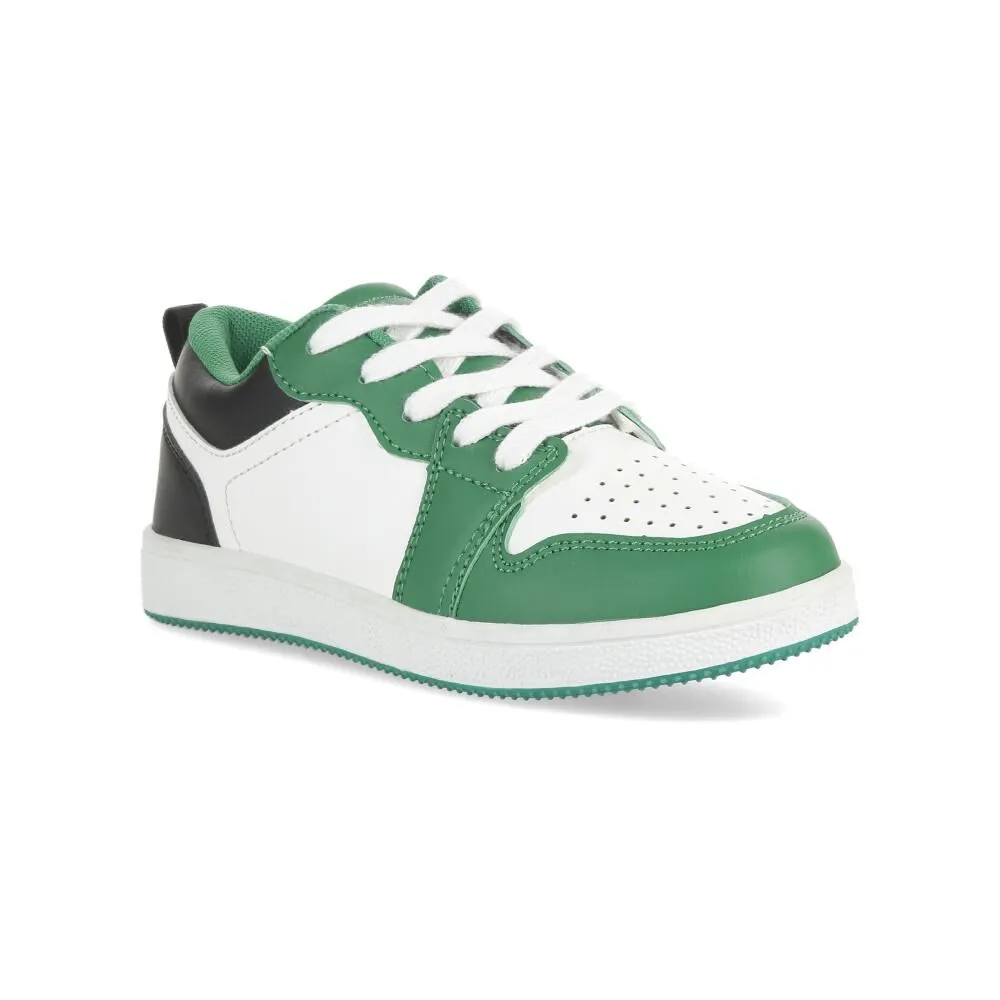 Zapatilla Infantil Niño Topsis Verde