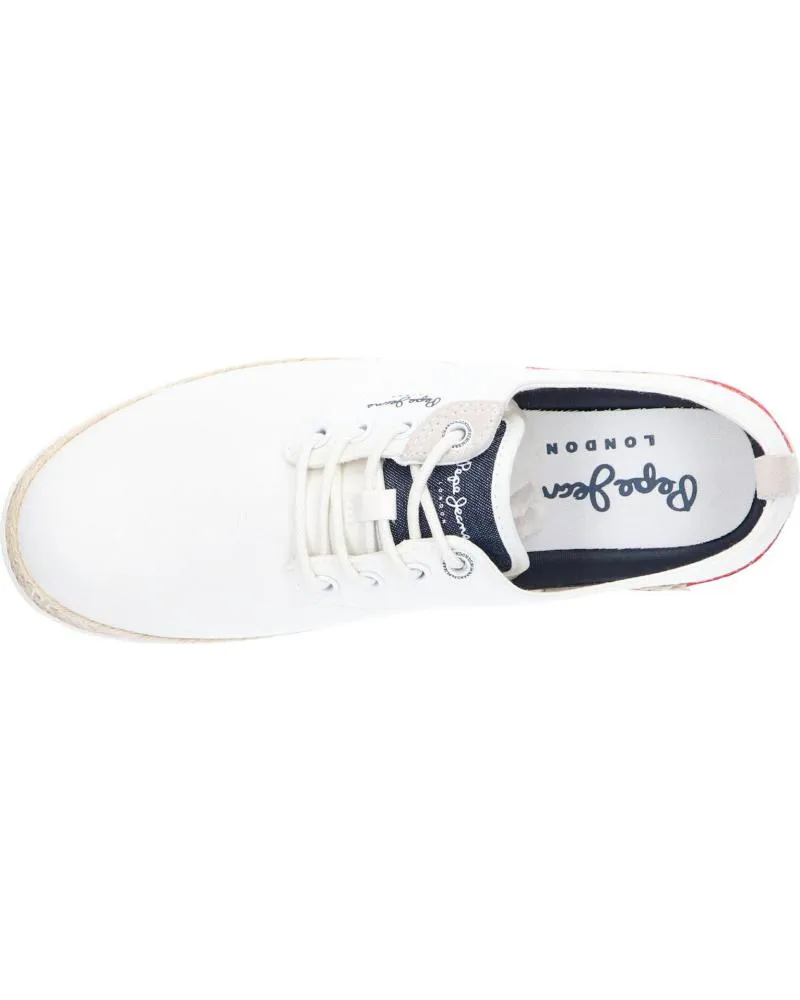 Zapatillas deporte de Hombre PEPE JEANS PMS30915 MAOUI SURF 800WHITE