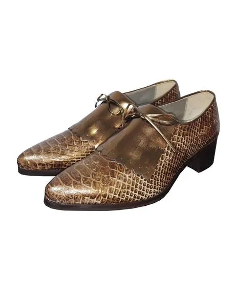 zapato piton con lengueta