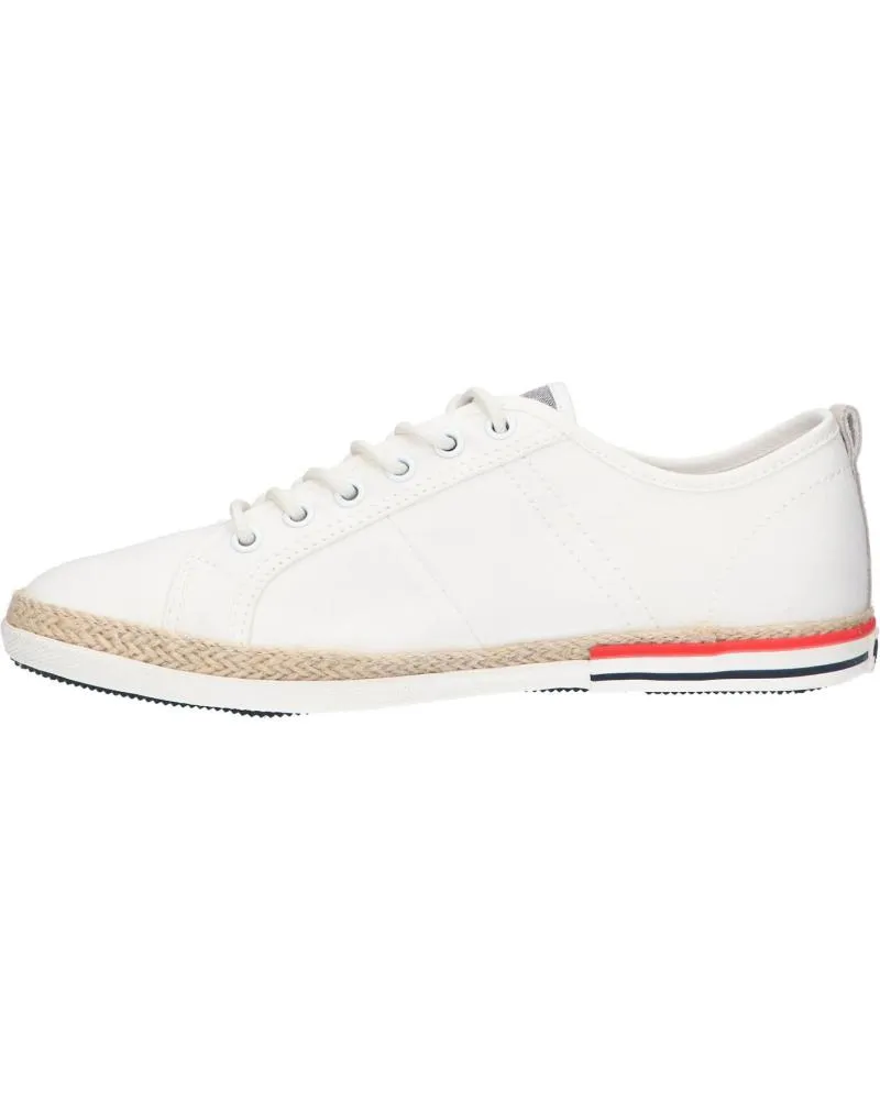 Zapatos de Hombre PEPE JEANS PMS30917 MAOUI TAPE 800WHITE