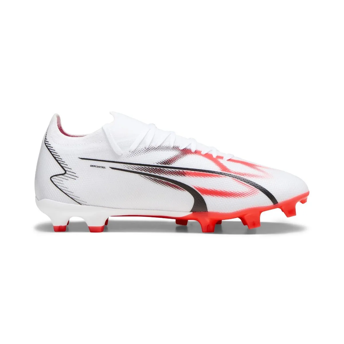 Zapatos Fútbol Hombre Puma Ultra Match FG/AG Blanco 