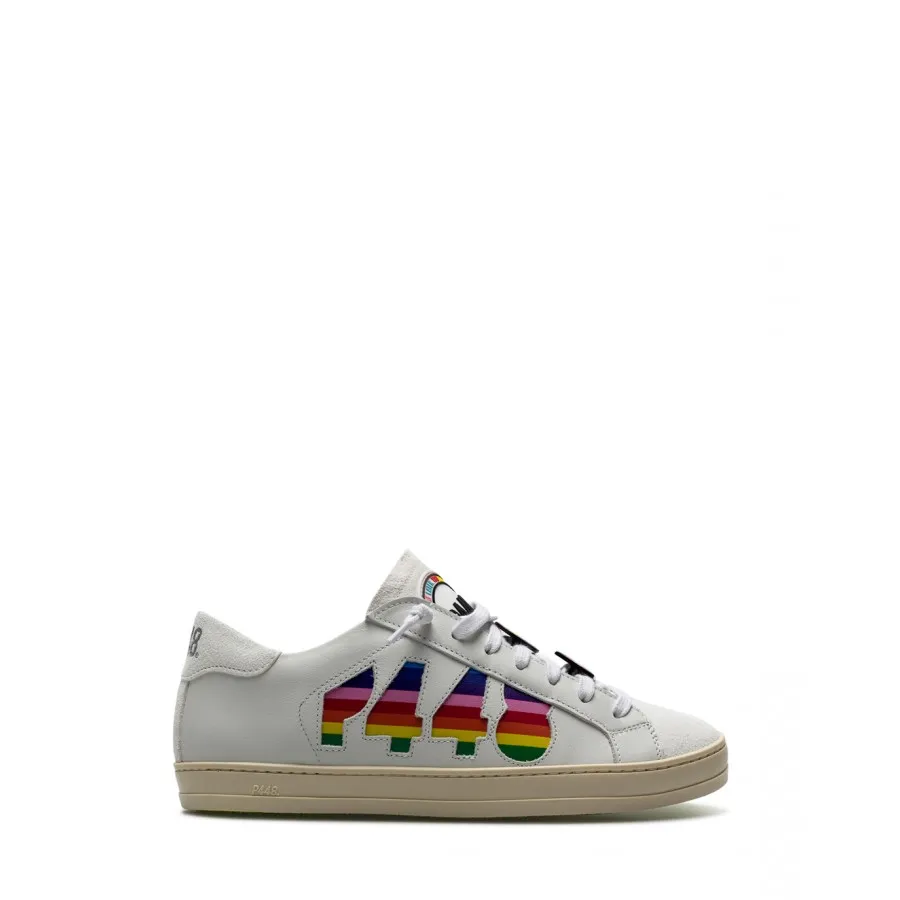 Zapatos Mujeres Sneakers P448 John G W Pr White Blancas