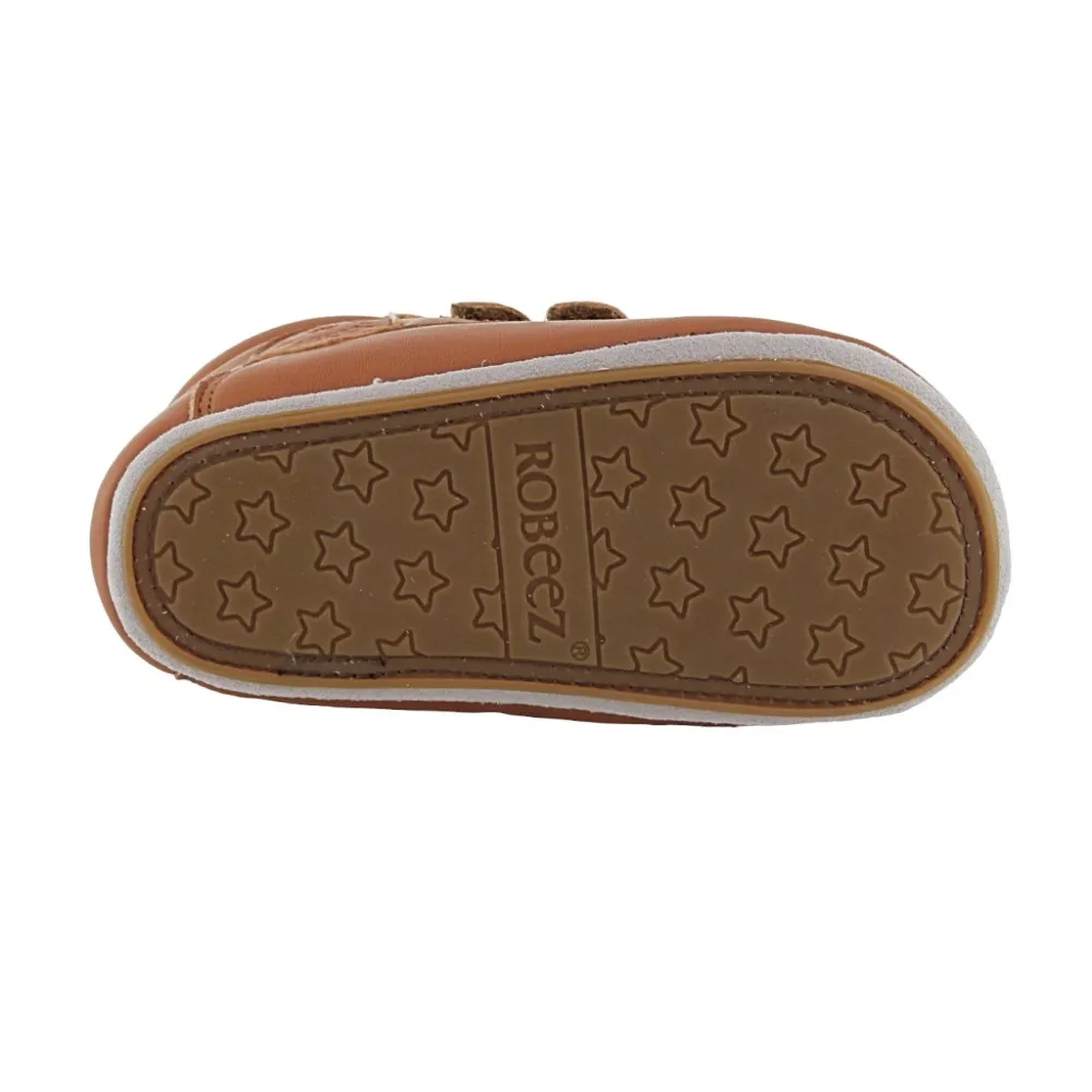 Zapatos respetuosos abotinados Robeez RobyCrath Marrón