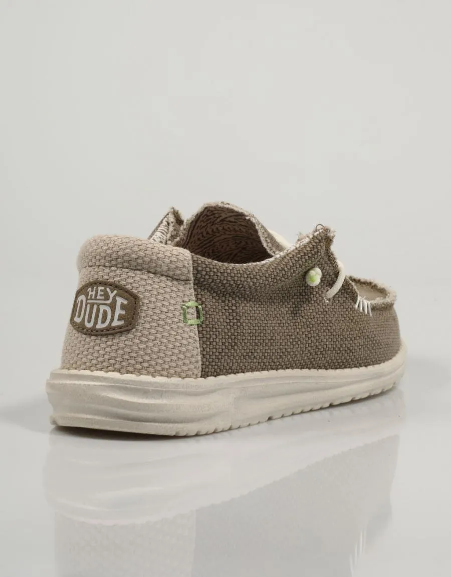  zapatos sport DUDE Wally en Kaki 82106