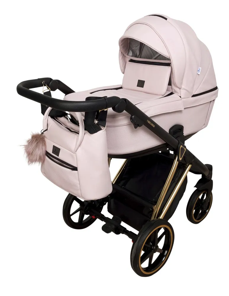 ¡CARRO TRIO BELISSA ECOPIEL ROSA